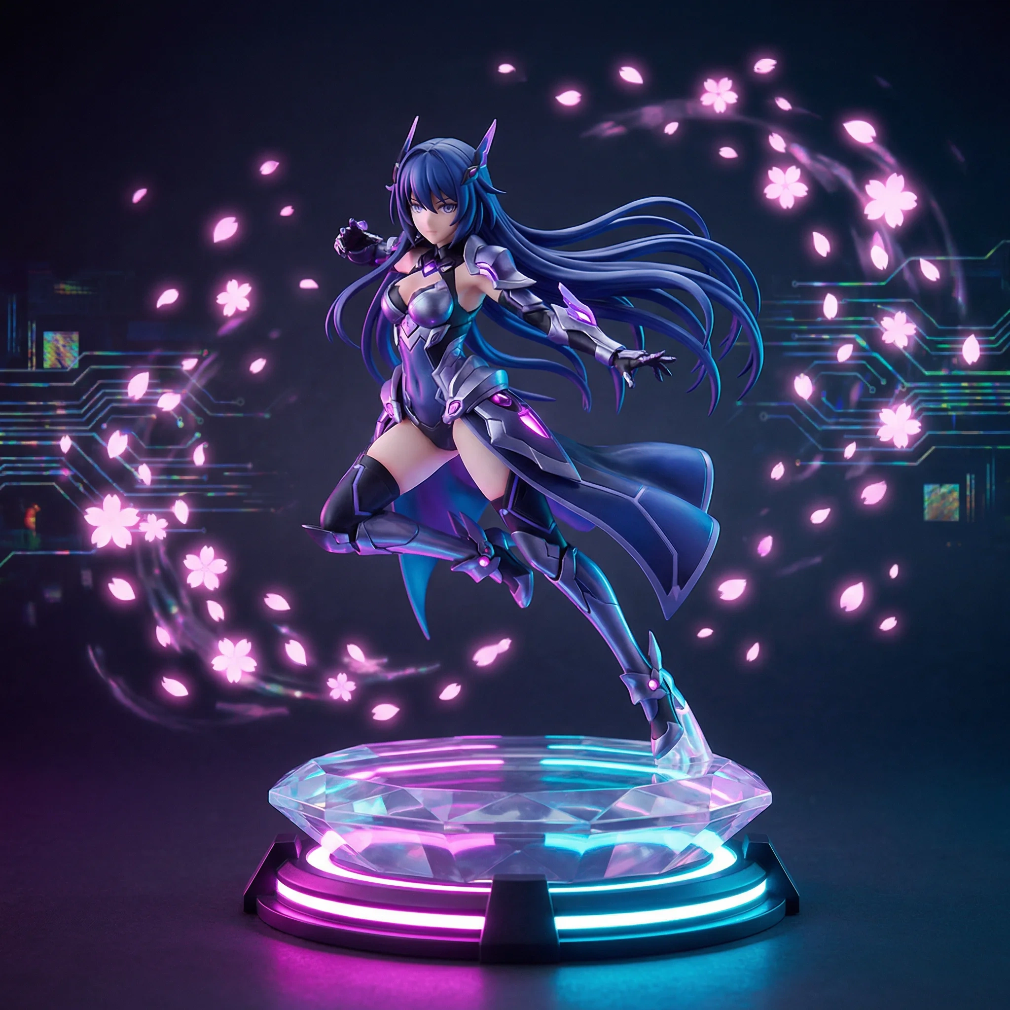 日本动漫女战士限定版手办