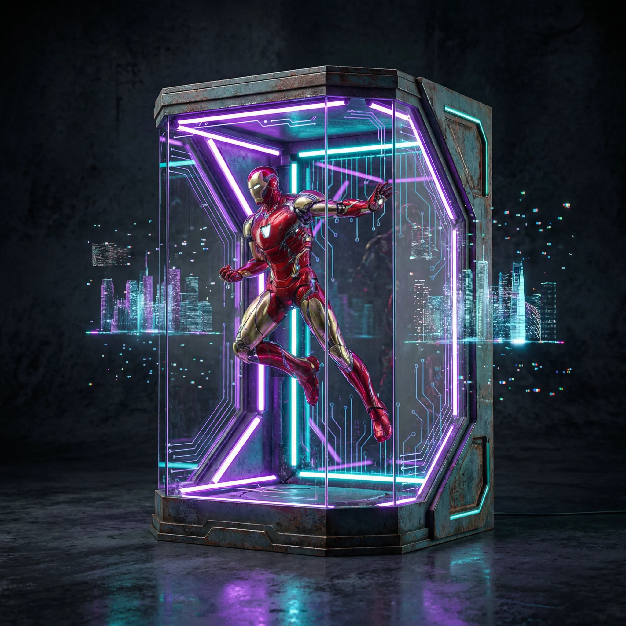 漫威钢铁侠MK85战甲手办